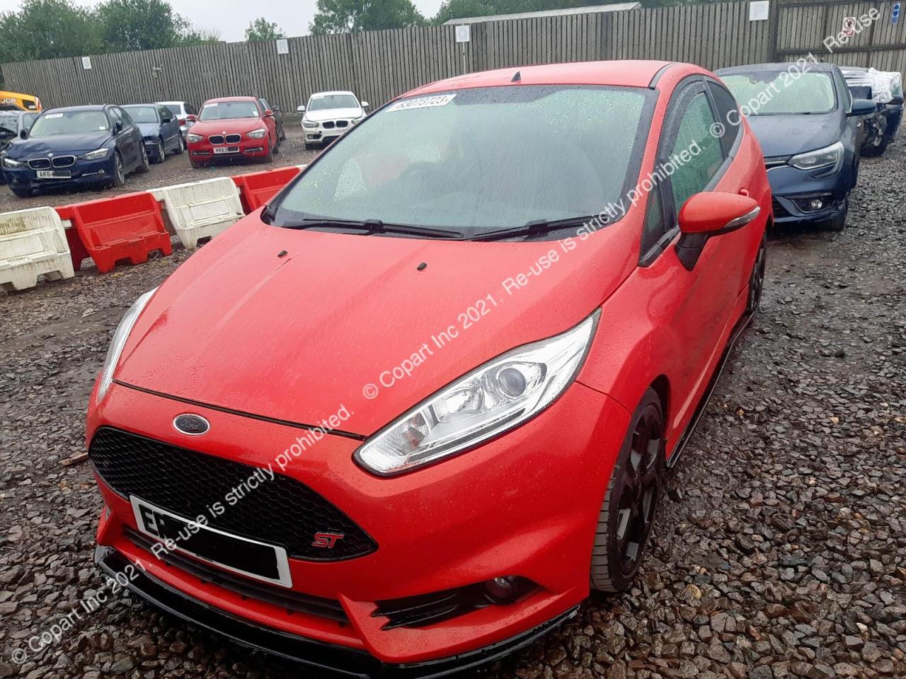 FORD FIESTA ST- 2015. Lot# 63073723. VIN WF0CXXGAKCER20345. Photo 1